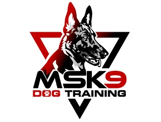 MSK9 Dog Training logo design by aRBy