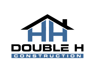 Double H Construction logo design by cintoko