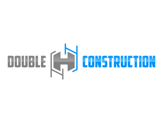 Double H Construction logo design by Gopil