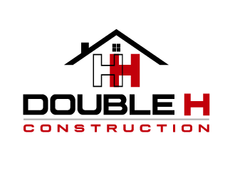 Double H Construction logo design by axel182