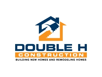 Double H Construction logo design by jaize