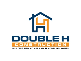 Double H Construction logo design by jaize