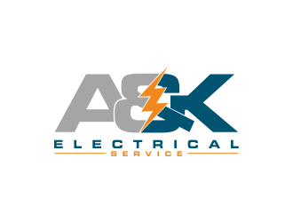 A&K Electrical Service, LLC. logo design by Mahrein