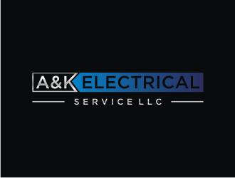 A&K Electrical Service, LLC. logo design by andayani*