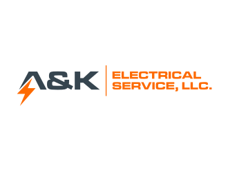 A&K Electrical Service, LLC. logo design by puthreeone