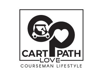Cart Path Love (Courseman Lifestyle) logo design by justin_ezra