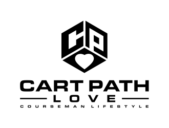 Cart Path Love (Courseman Lifestyle) logo design by cintoko