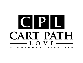 Cart Path Love (Courseman Lifestyle) logo design by cintoko