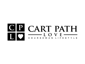 Cart Path Love (Courseman Lifestyle) logo design by cintoko