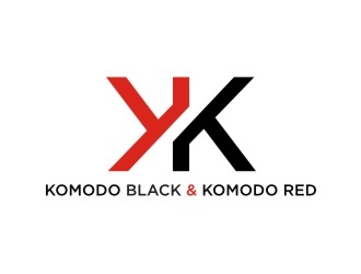 Komodo Black and Komodo Red logo design by sabyan