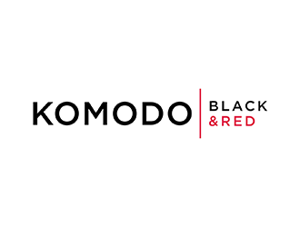 Komodo Black and Komodo Red logo design by ndaru