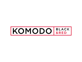 Komodo Black and Komodo Red logo design by ndaru