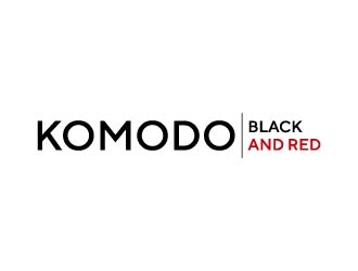 Komodo Black and Komodo Red logo design by maserik