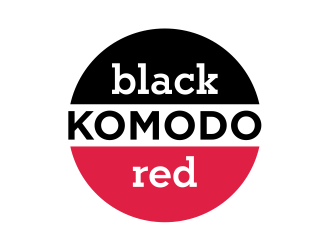 Komodo Black and Komodo Red logo design by cintoko