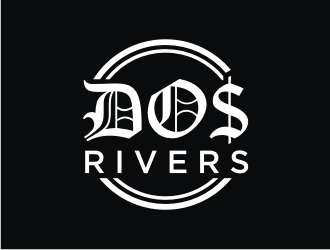 Dos Rivers logo design by vostre