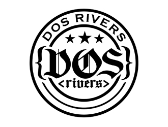 Dos Rivers logo design by DreamLogoDesign