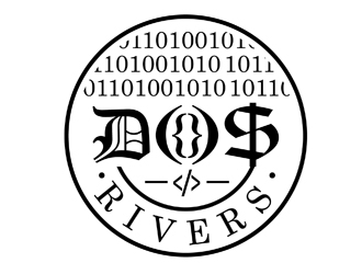 Dos Rivers logo design by DreamLogoDesign