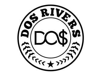 Dos Rivers logo design by DreamLogoDesign