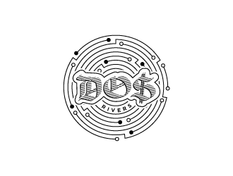 Dos Rivers logo design by WRDY