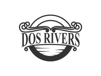 Dos Rivers logo design by almaula