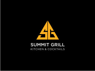 Summit Grill Kitchen &amp; Cocktails  logo design by Susanti