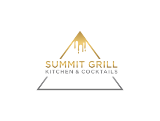 Summit Grill Kitchen &amp; Cocktails  logo design by checx