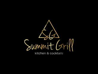 Summit Grill Kitchen &amp; Cocktails  logo design by diki