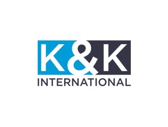K&K International logo design by uptogood