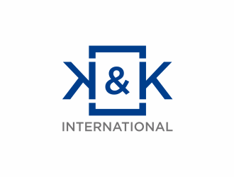 K&K International logo design by Lafayate