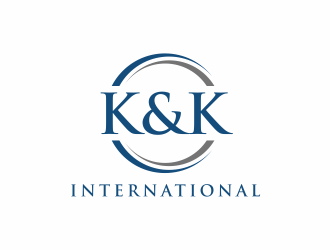 K&K International logo design by Lafayate