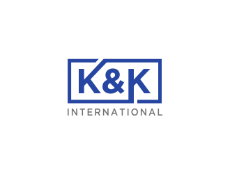 K&K International logo design by oke2angconcept