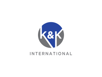 K&K International logo design by oke2angconcept