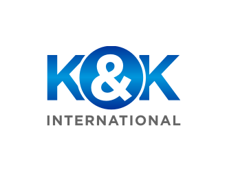 K&K International logo design by Nafaz