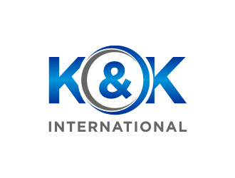 K&K International logo design by Nafaz