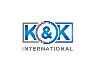 K&K International logo design by Nafaz