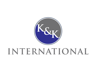 K&K International logo design by puthreeone