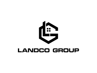 Landco Group logo design by oke2angconcept