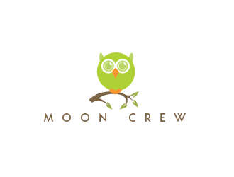 Moon Crew logo design by czars