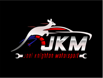 JKM ( Joel Knighton Motorsport ) logo design by mrdesign
