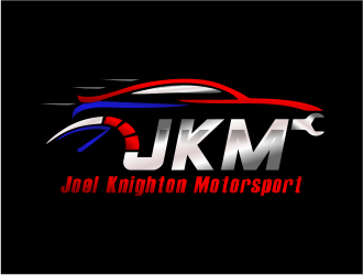 JKM ( Joel Knighton Motorsport ) logo design by mrdesign