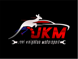 JKM ( Joel Knighton Motorsport ) logo design by mrdesign