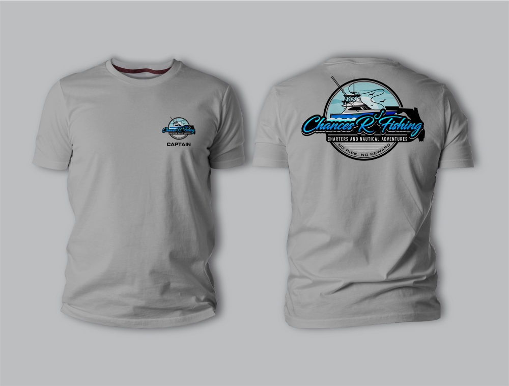 Chances R’ Fishing Charters and Nautical Adventures logo design by Niqnish