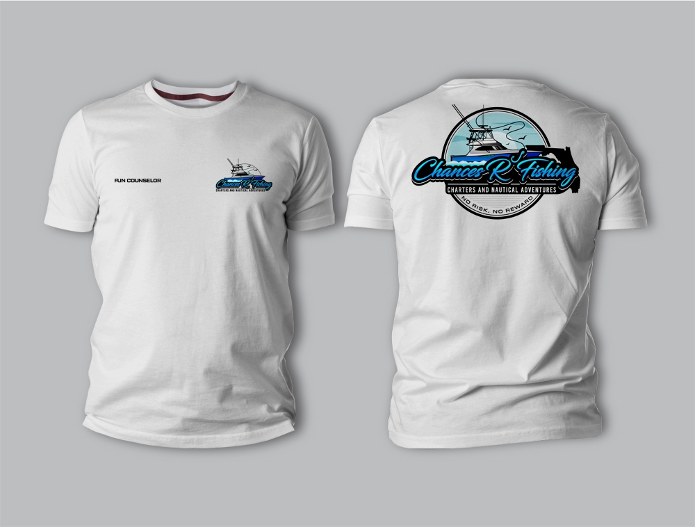 Chances R’ Fishing Charters and Nautical Adventures logo design by Niqnish