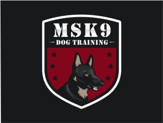 MSK9 Dog Training logo design by Mardhi