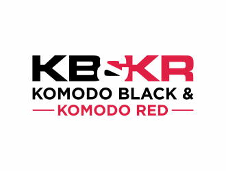 Komodo Black and Komodo Red logo design by restuti