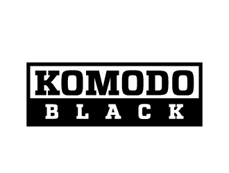 Komodo Black and Komodo Red logo design by jaize
