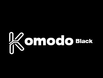 Komodo Black and Komodo Red logo design by bougalla005