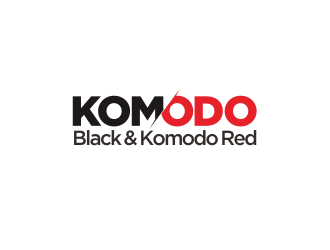 Komodo Black and Komodo Red logo design by YONK