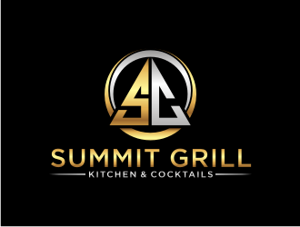 Summit Grill Kitchen &amp; Cocktails  logo design by Sheilla