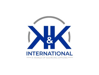 K&K International logo design by sanworks